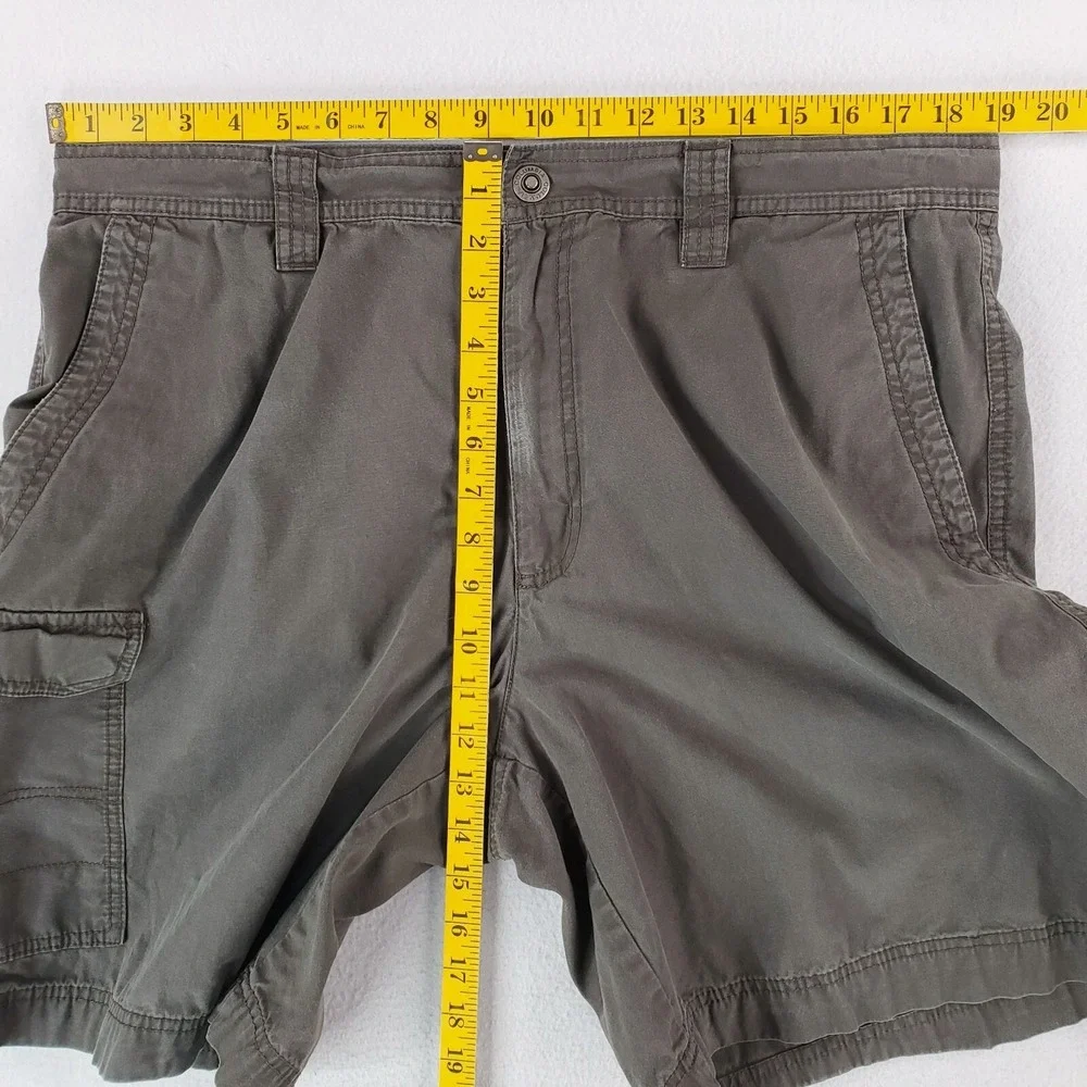 Columbia Shorts Mens 38 Gray Cargo Utility Field Hiking‎ Outdoor 9